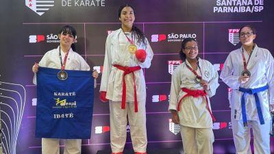 Karatê de Ibaté conquista quatro medalhas na 3ª Fase Regional do Campeonato Paulista