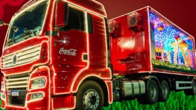 Carreata da Coca-Cola ilumina Ibaté nesta sexta-feira