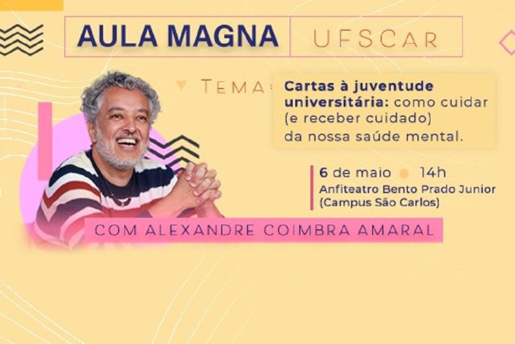 Saúde mental é o assunto da Aula Magna da UFSCar no dia 6 de maio