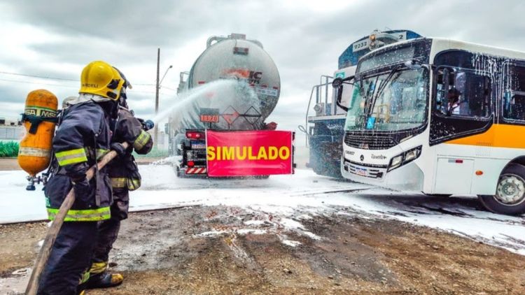 Rumo realiza simulado de acidente com múltiplas vítimas em Sumaré (SP)