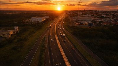 Ecovias Noroeste Paulista completa um ano de obras na SP-310 em São Carlos com cronograma dentro do previsto