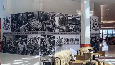 Shopping São Carlos terá Corinthians Loja Oficial