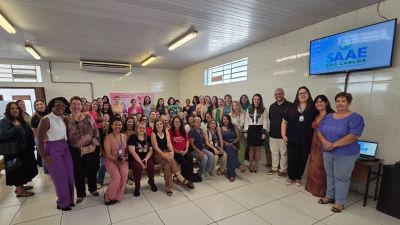 Saae realiza palestra sobre feminicídio e direitos das mulheres em alusão ao 8 de março