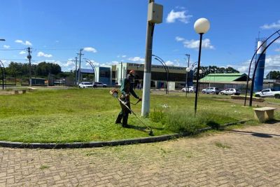 Zeladoria urbana mantém a estrutura de Ibaté em boas condições