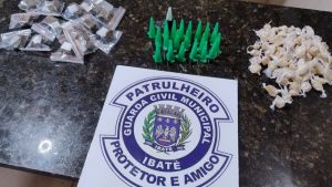 Operação da Guarda Civil em Ibaté resulta em apreensão de drogas e detenção de suspeitos