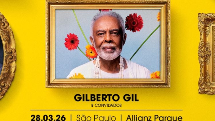 Gilberto Gil abre venda de ingressos para último show da turnê TEMPO REI