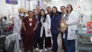 Festa Junina da Nefrologia anima pacientes durante sessões de hemodiálise