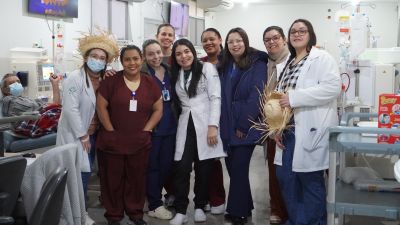 Festa Junina da Nefrologia anima pacientes durante sessões de hemodiálise