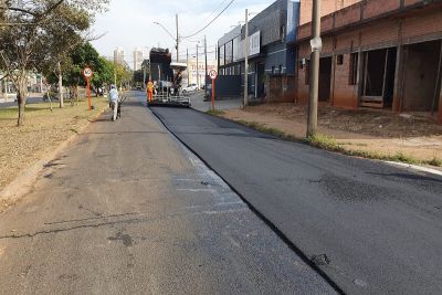 Recape chega na Avenida Comendador Alfredo Maffei