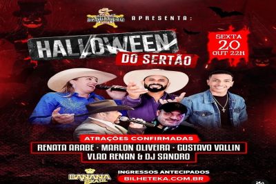 Vem aí o Halloween do Sertão no Banana Brasil