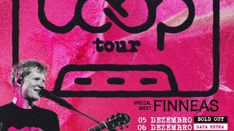 ED SHEERAN confirma show extra em São Paulo após ingressos para a primeira data se esgotarem rapidamente