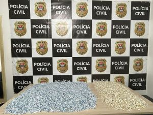 Polícia Civil prende homem que estava com 22.496 porções de drogas