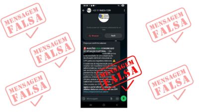 TRE-SP alerta para falsa comunicação sobre débitos eleitorais em aplicativo de mensagem