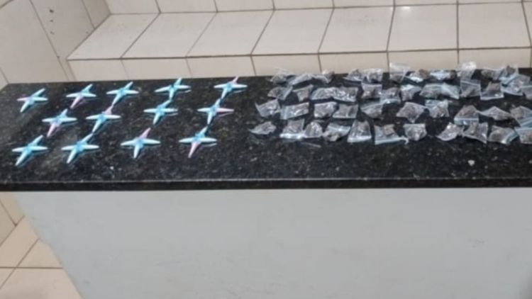 Guarda Municipal apreende mais de 150 porções de drogas em Ibaté