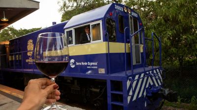 Trem da República lança "Trilhos e Taças" pacote turístico que une universo ferroviário ao dos vinhos
