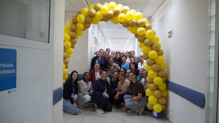 Santa Casa aborda apoio à amamentação durante o Agosto Dourado