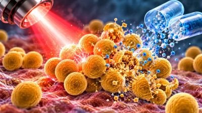 Staphylococcus aureus - Luz e curcumina podem potencializar antibiótico contra bactéria associada a infecções persistentes