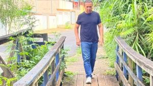 Vereador Edson Ferraz cobra solução para a Ponte do Monjolo