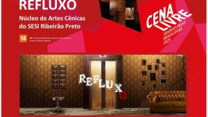 Espetáculo &quot;Refluxo&quot; será apresentado neste sábado no Cemac