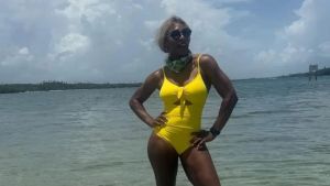 Serena Williams mostra a 'luta' contra a perda de peso