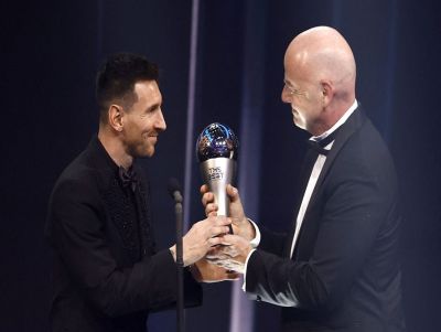 Messi é eleito o melhor jogador de futebol do mundo pela Fifa