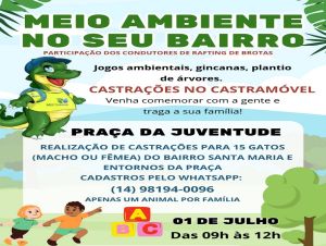 Brotas promove mais um evento &quot;Meio Ambiente no Seu Bairro&quot;