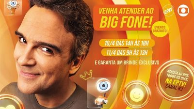 ACISC traz Big Fone do BBB 26 na Praça do Mercado Municipal de São Carlos