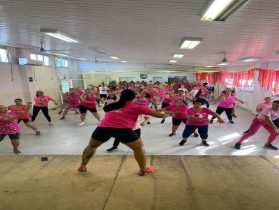 Evento do dia internacional da mulher agitou o centro da juventude do Monte Carlo