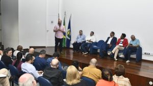 Netto Donato se compromete com fortalecimento de programa para vítimas de abuso durante visita do deputado Orlando Silva