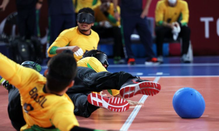 Seleção masculina estreia com vitória no Mundial de goalball