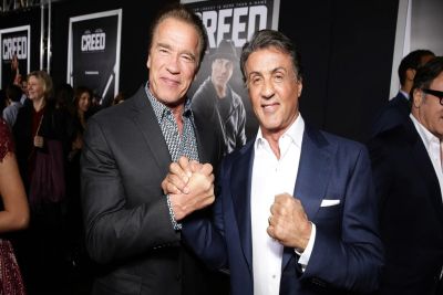 Schwarzenegger sobre rivalidade com Stallone: &quot;Fui eu que comecei&quot;