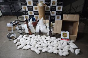 Polícia Civil prende suspeito e apreende mais de 52 kg de cocaína