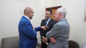 Provedor e deputado Oseias discutem projetos para a Santa Casa