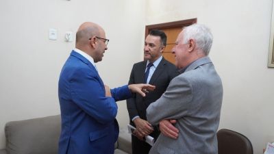 Provedor e deputado Oseias discutem projetos para a Santa Casa