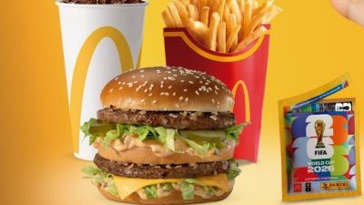 McDonald's e Panini celebram a tradição mais esperada da Copa: completar o álbum oficial do mundial