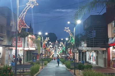 Horário especial do comércio para o Natal começa no dia 11 dezembro