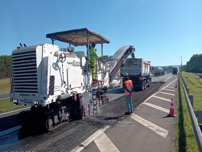 Obras na SP 310 avançam e horários de pico devem ser evitados