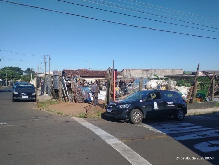 PM, GM e Fiscalização realizam operação em depósitos de sucatas de São Carlos