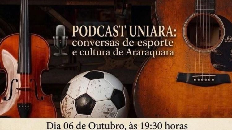 Terceiro livro do Podcast Uniara conta com conversas de esporte e cultura em Araraquara