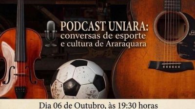 Terceiro livro do Podcast Uniara conta com conversas de esporte e cultura em Araraquara
