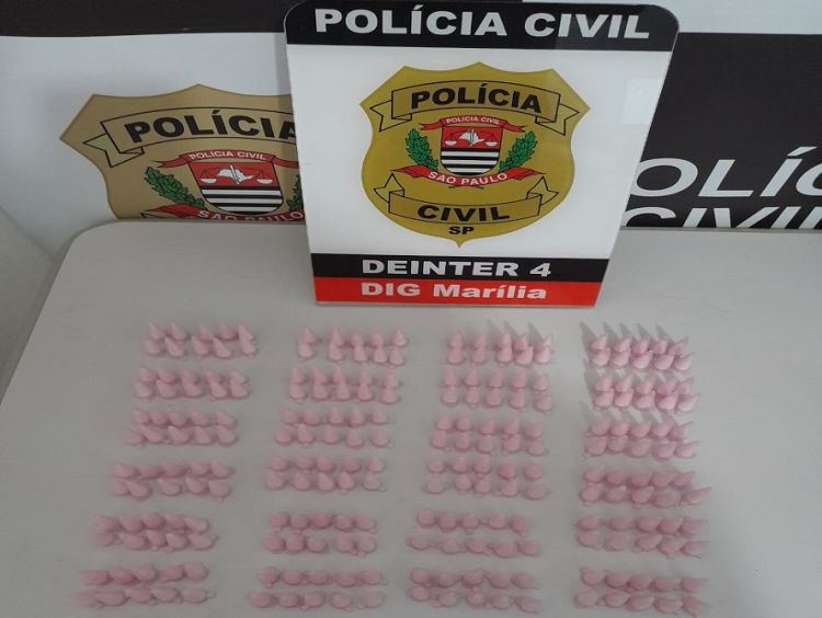 DIG apreende mais de 200 porções de cocaína e crack em Marília