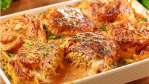 Almoço de domingo ganha versão fácil de rondelli feito com massa de pastel