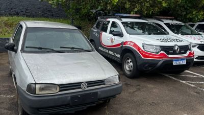 Polícia recupera Gol furtado escondido em garagem na zona sul de São Carlos