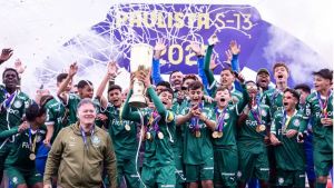 Sub-13 do Palmeiras atravessa gerações e atinge 100 jogos de invencibilidade no Paulista