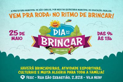 Fesc Vila Nery recebe neste sábado o Dia do Brincar