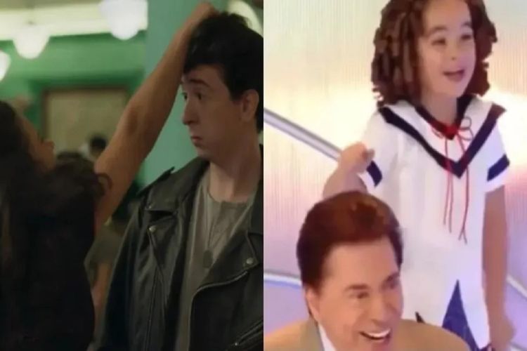 Em &#039;Garota do Momento&#039; Maisa revive cena icônica no SBT com Silvio Santos