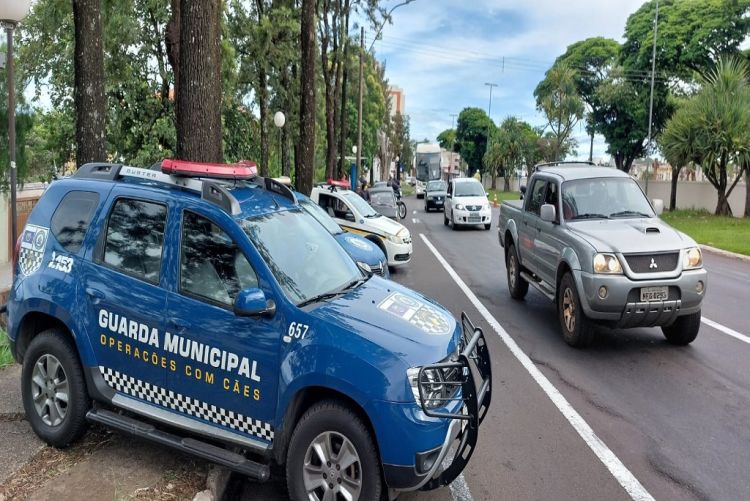 GM e Trânsito realizam operação Bloqueio