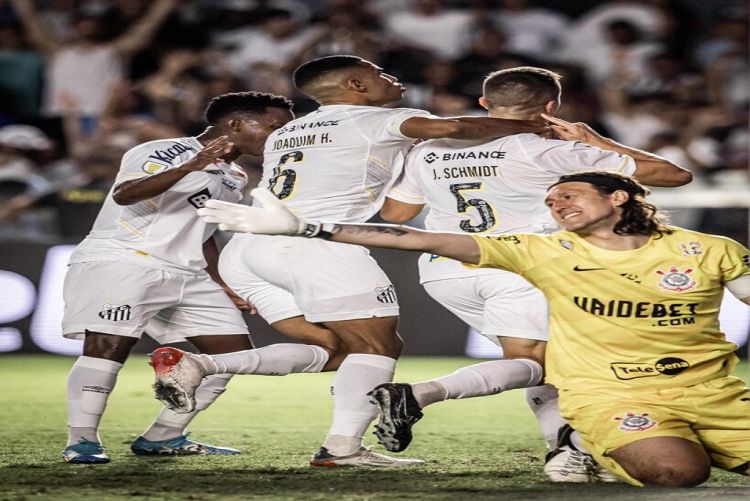 Santos vence clássico pelo Paulista e afunda Corinthians na crise