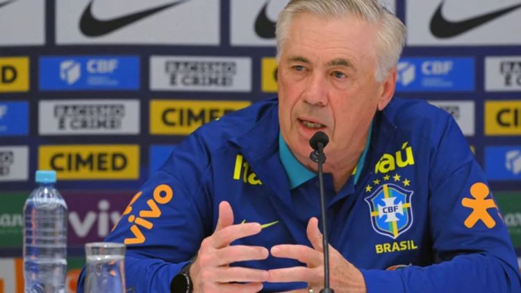 Ancelotti planeja descanso e análise de 70 jogadores até próximo jogo do Brasil