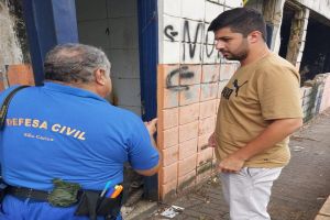 Prédio público abandonado: Defesa Civil atende vereador Bruno Zancheta,  elabora laudo e propõe demolição imediata